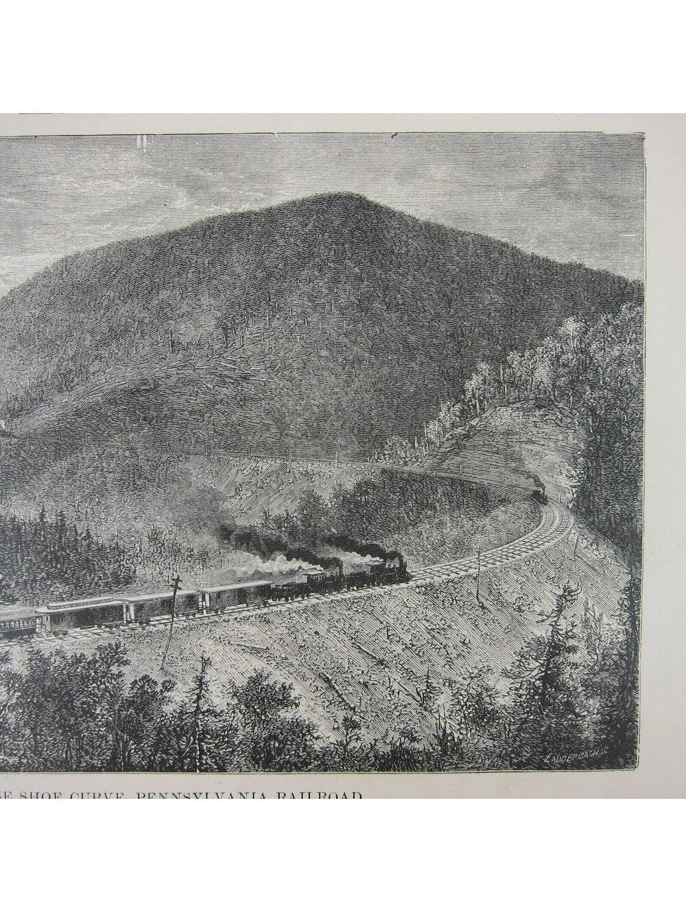 Antique Pittsburgh Cincinnati St. Louis Railway Advertising Jeffras Seely & Co
